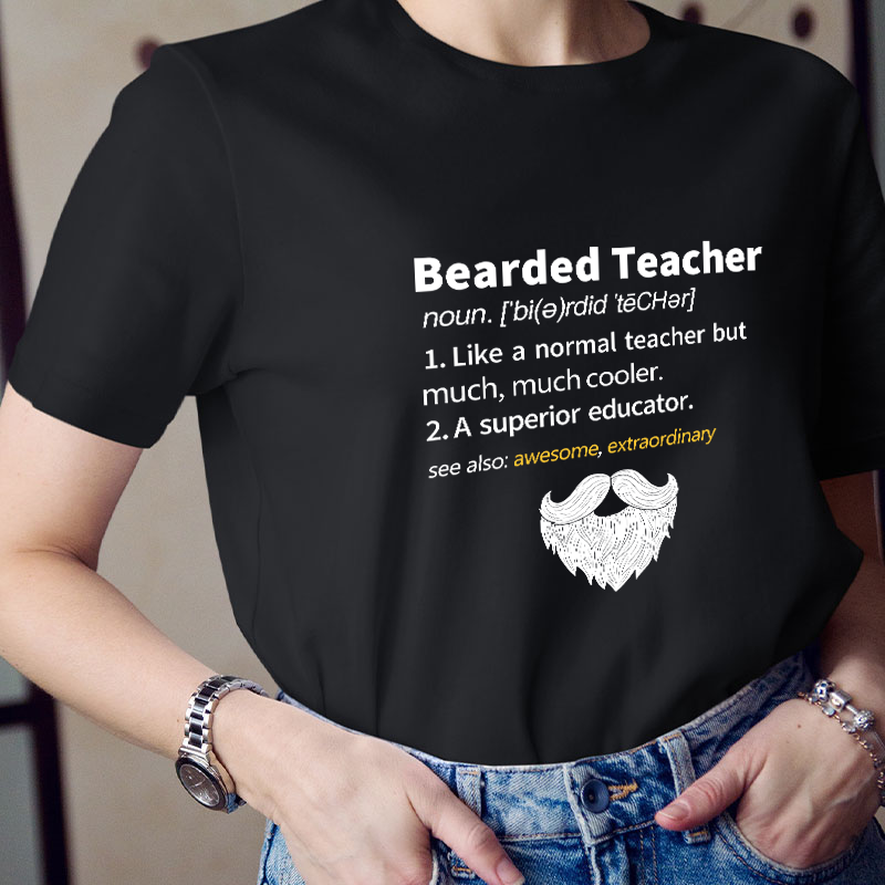 Bearded Teacher T-Shirt