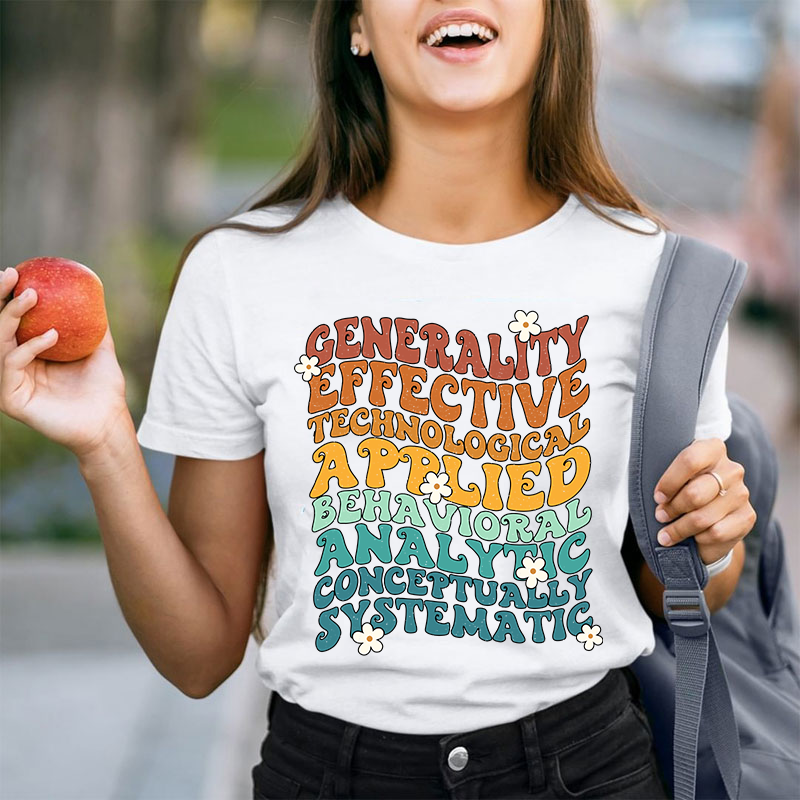 Technological Applied Teacher T-Shirt