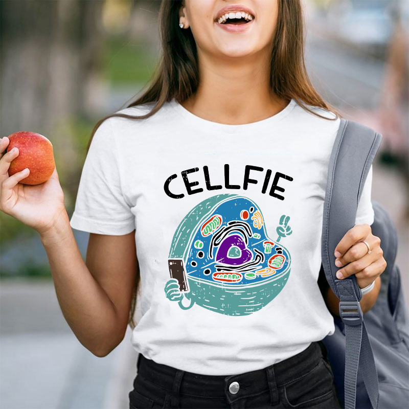 Cellfie Teacher T-Shirt