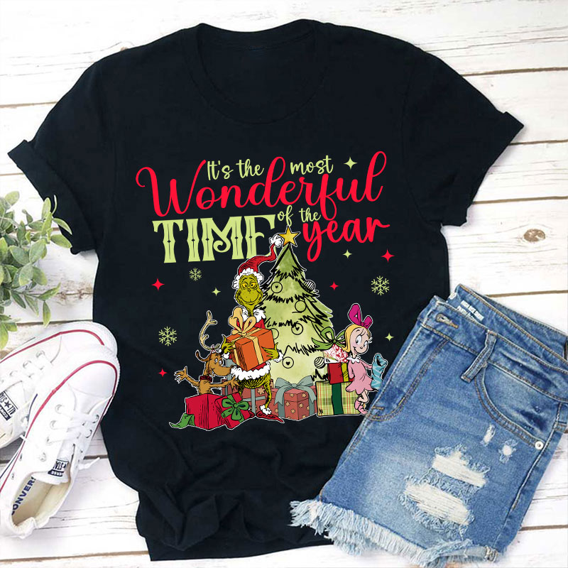 It's The Most Wonderful Time Of The Year Teacher T-Shirt