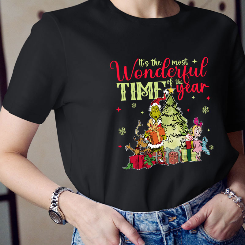 It's The Most Wonderful Time Of The Year Teacher T-Shirt