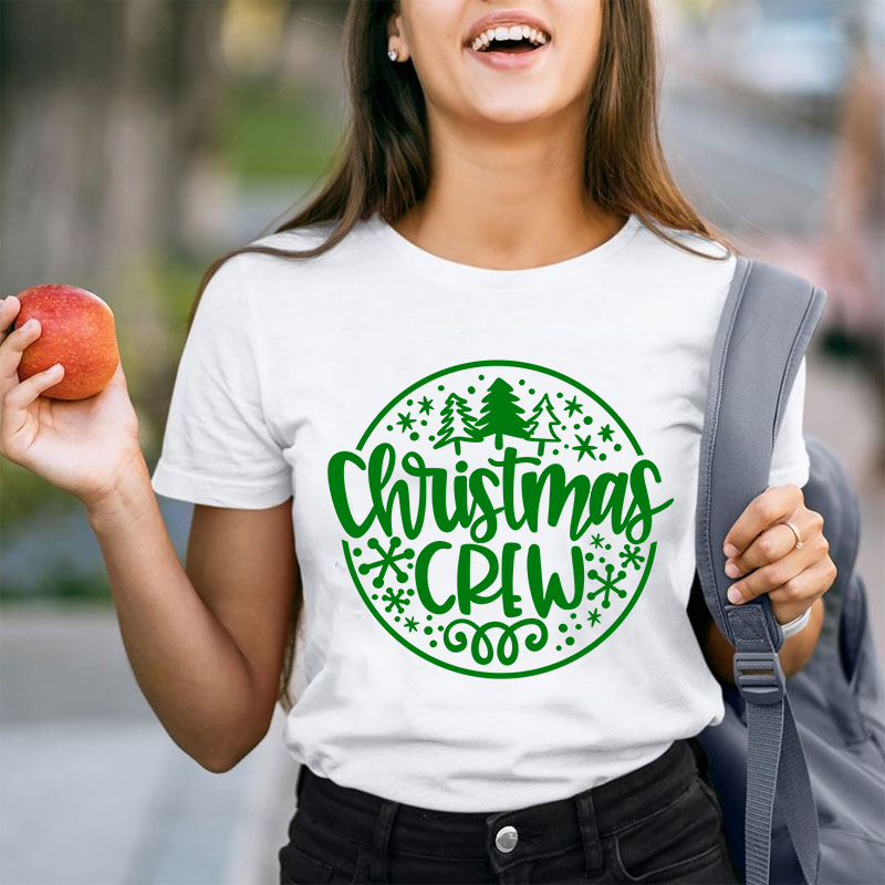 Christmas Crew Teacher T-Shirt