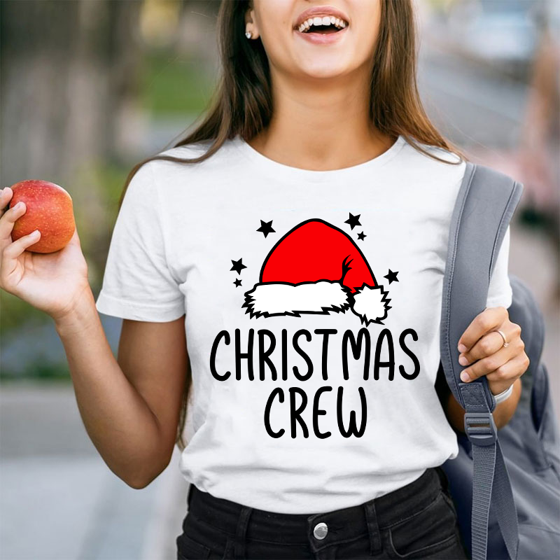Christmas Crew Teacher T-Shirt
