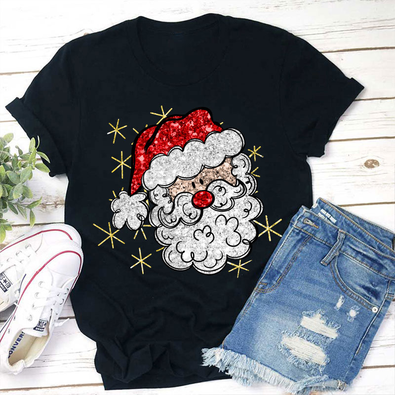 Cute Hands Christmas Tree Teacher T-Shirt