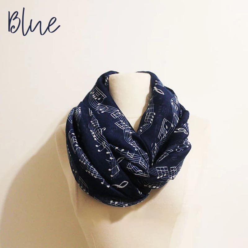 Music Note Scarf