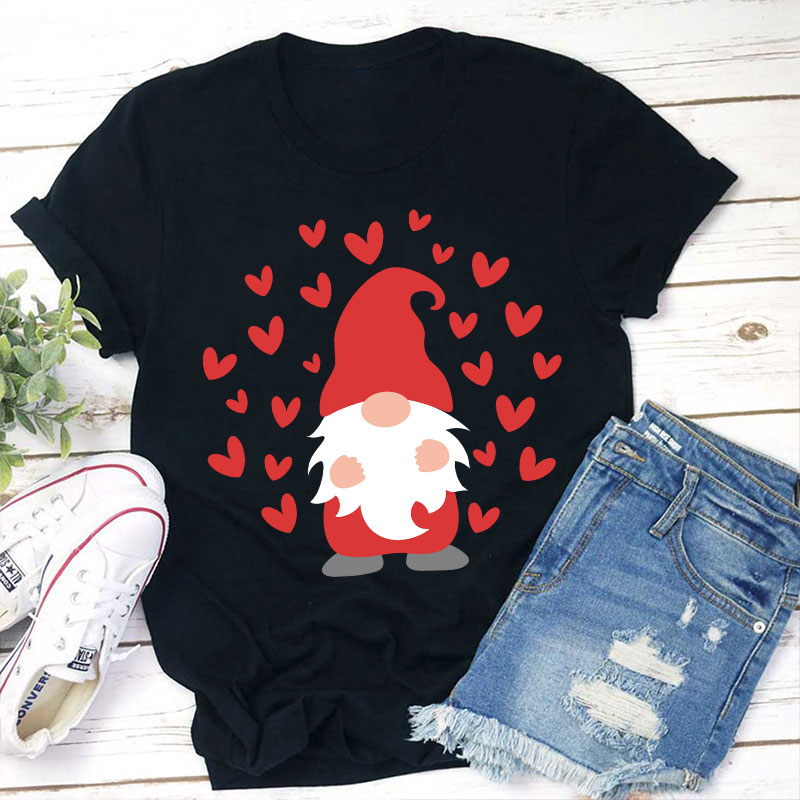 Gnome Love Teacher T-Shirt