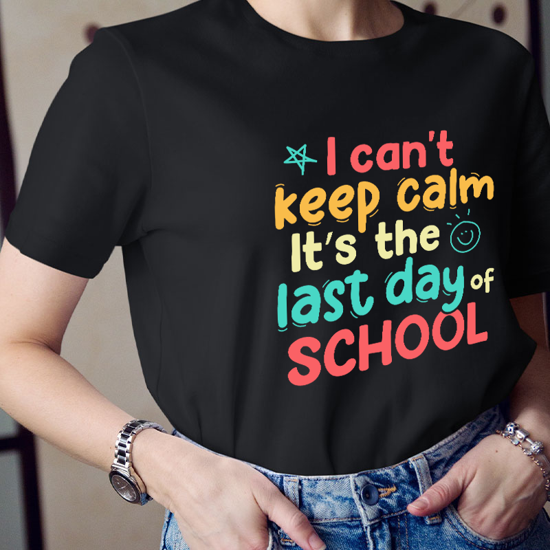 I Can't Keep Calm Teacher T-Shirt