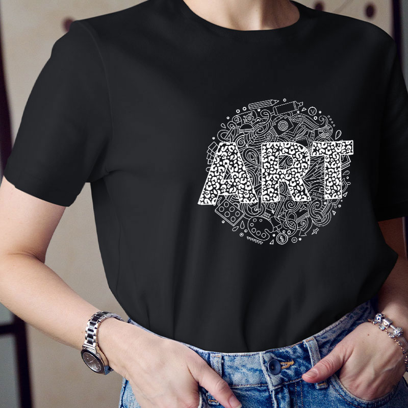 Elements of Art Teacher T-Shirt
