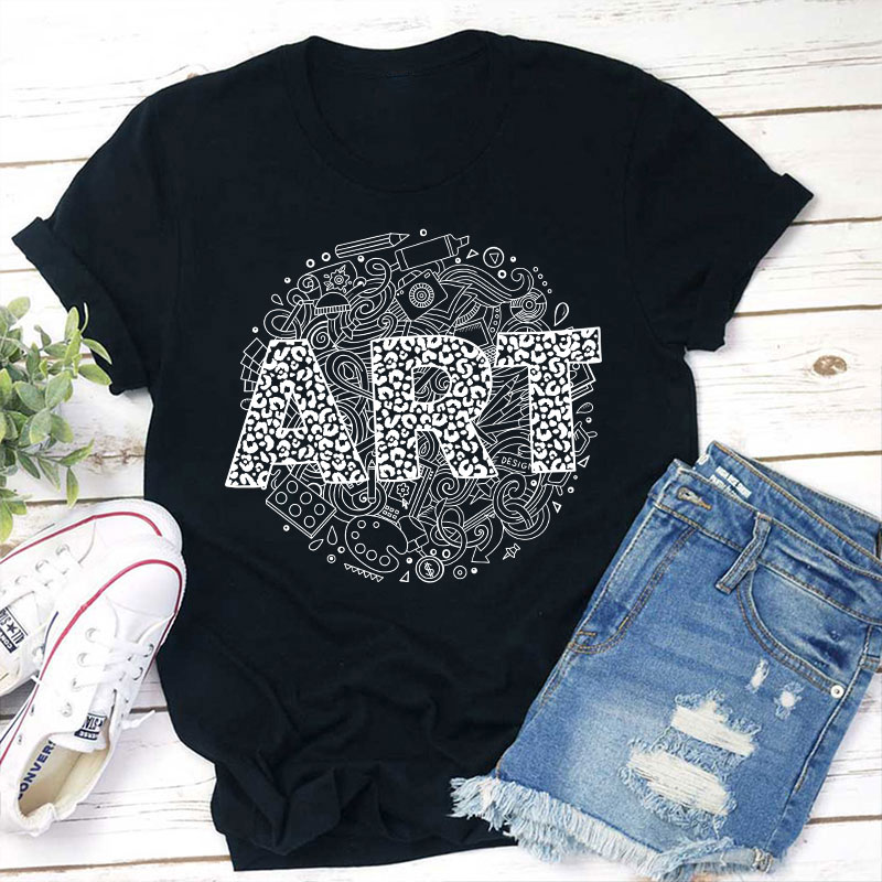 Elements of Art Teacher T-Shirt