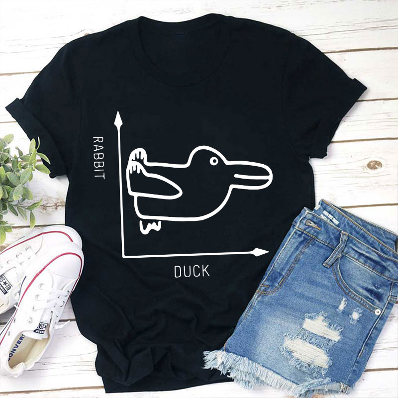 Duck Rabbit Graph T-Shirt