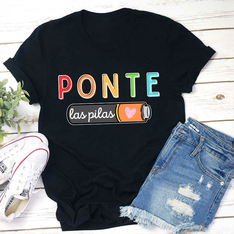 Ponte Las Pilas Teacher T-Shirt