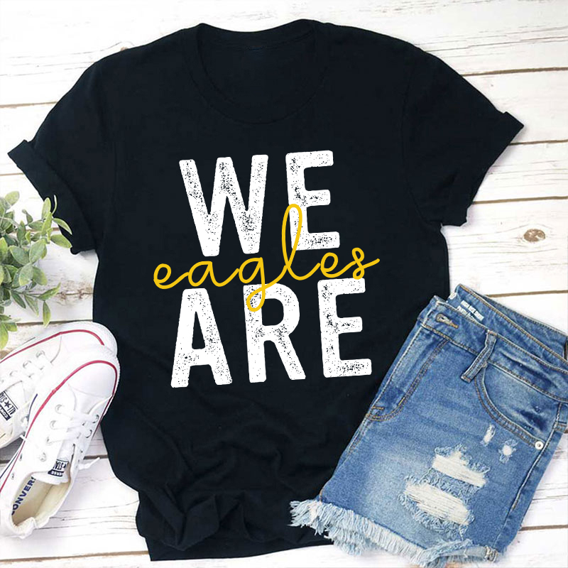 Personalized We Are We Are Winner Teacher T-Shirt