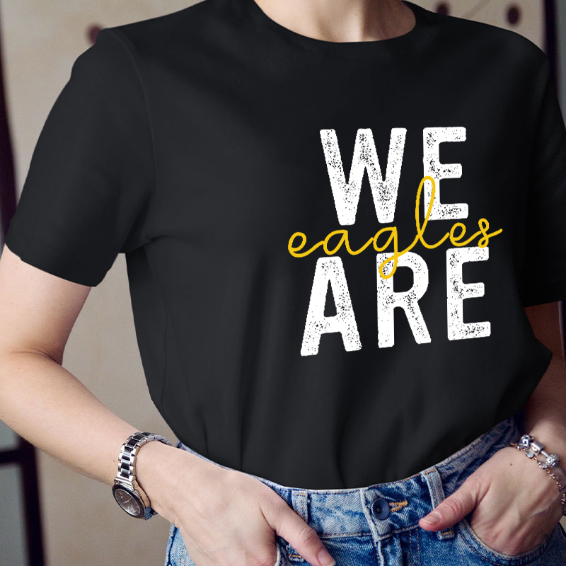 Personalized We Are We Are Winner Teacher T-Shirt