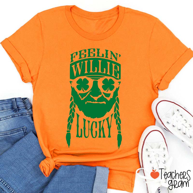 Feelin' Really Lucky Teacher T-Shirt