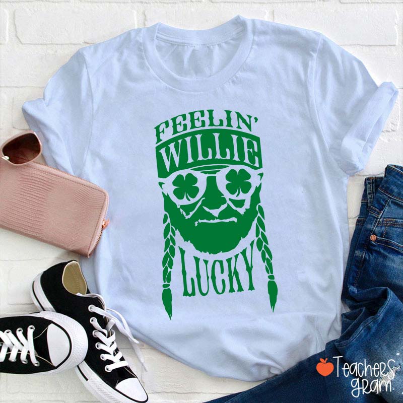 Feelin' Really Lucky Teacher T-Shirt