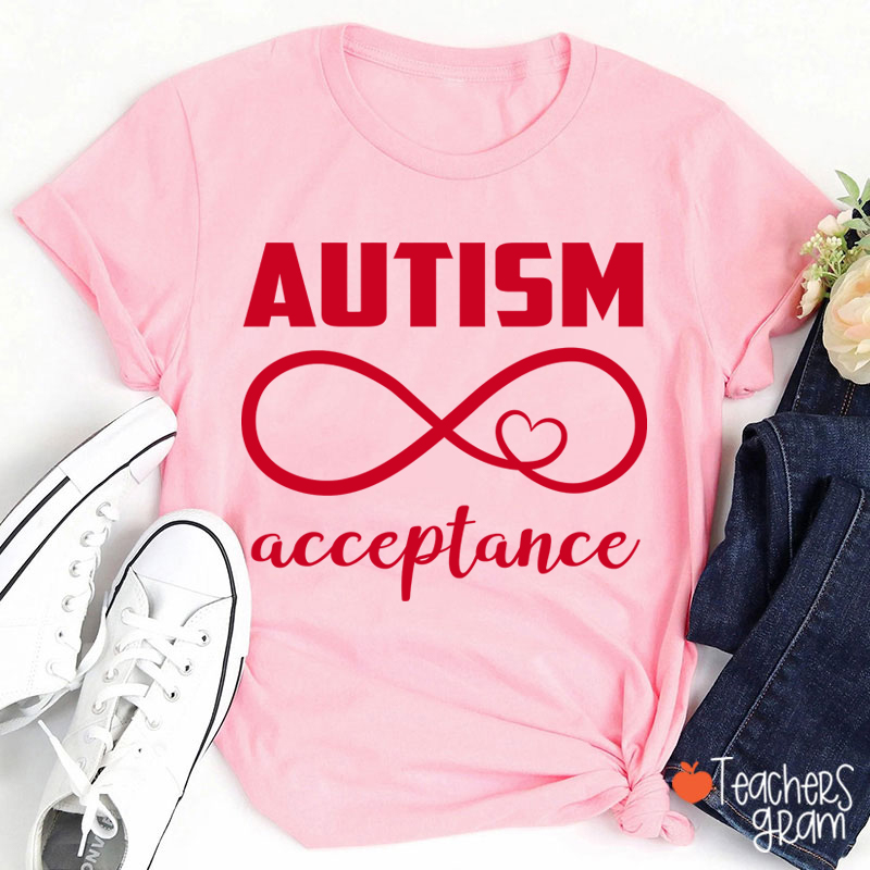 Autism Acceptance Teacher T-Shirt