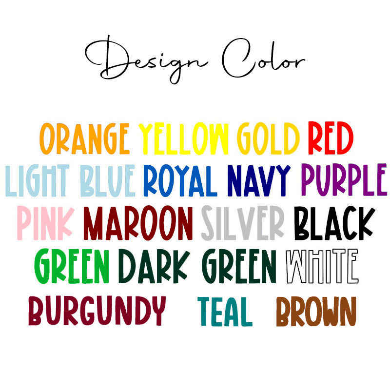 Personalized Name And Color Star Teacher T-Shirt