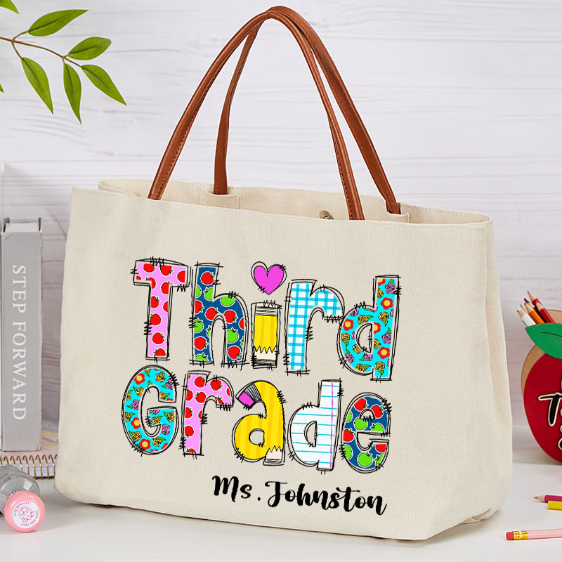 Personalized I'm A Teacher Shoulder Bag