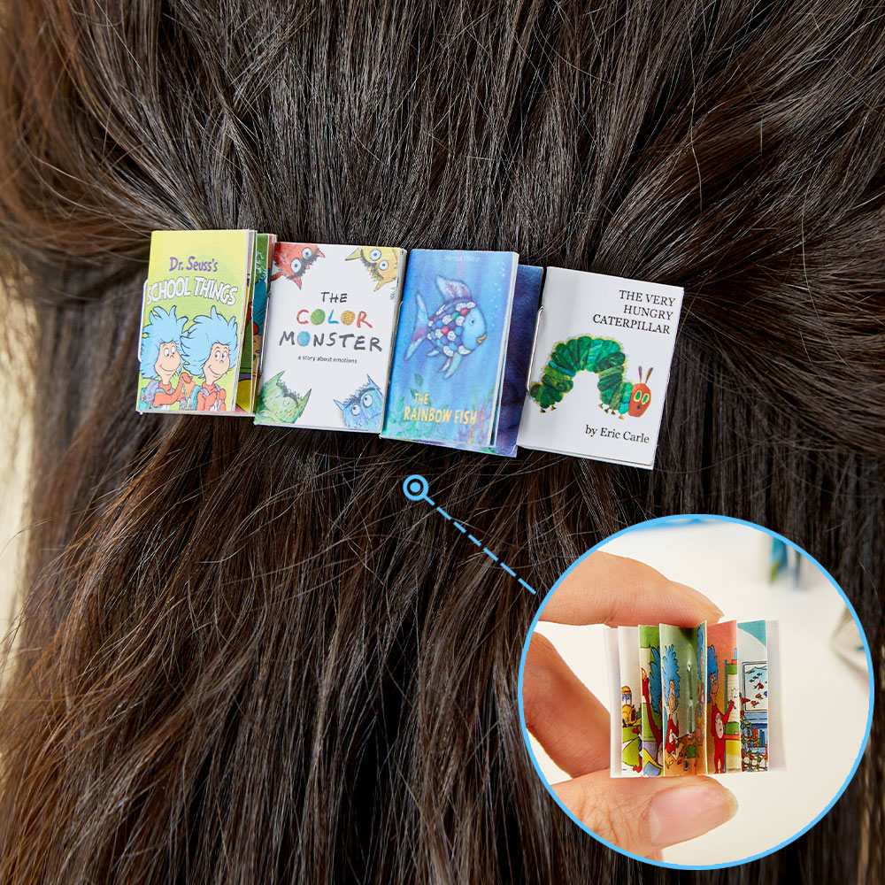 I Still Read Children's Books Teacher Hair Clip Barrette