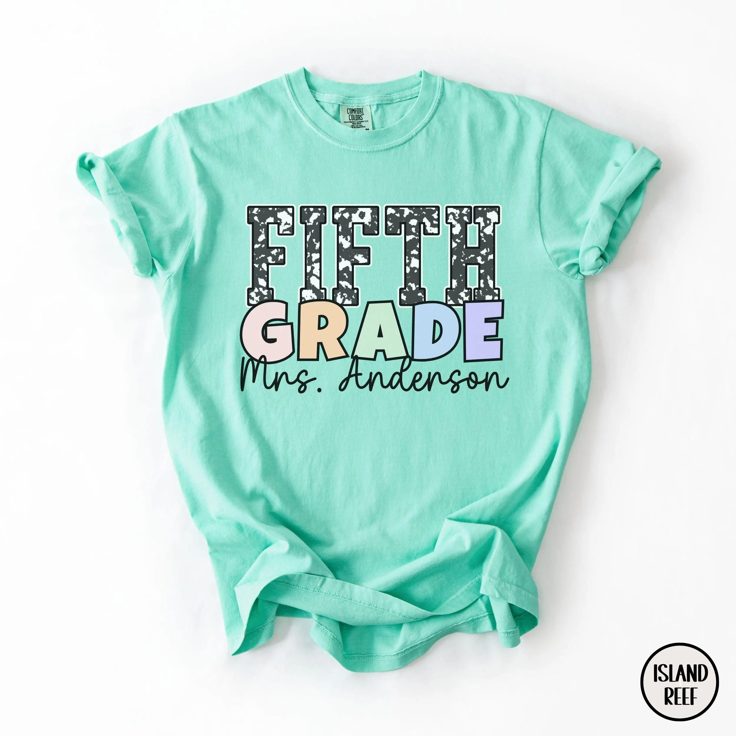 Personalized Grade And Name Back To School Teacher T-Shirt