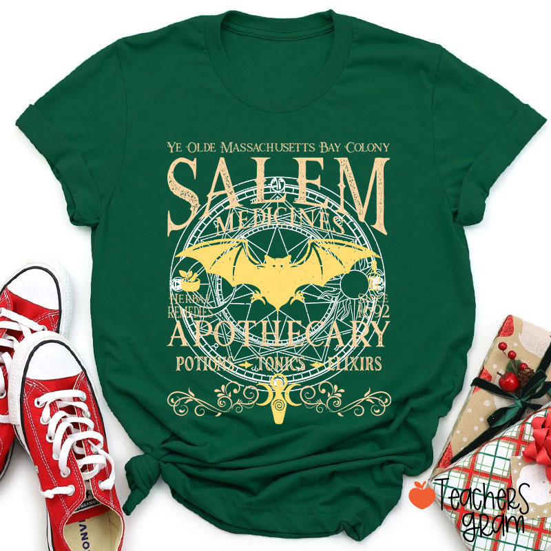 Salem Apothecary Halloween Teacher T-Shirt
