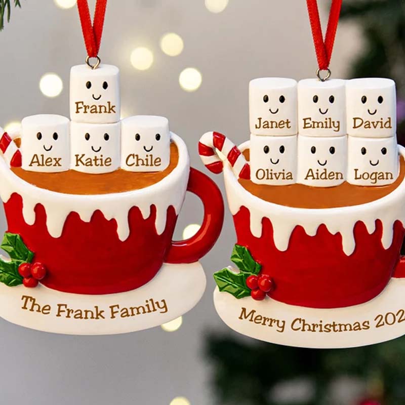 Personalized Christmas Family Ornament