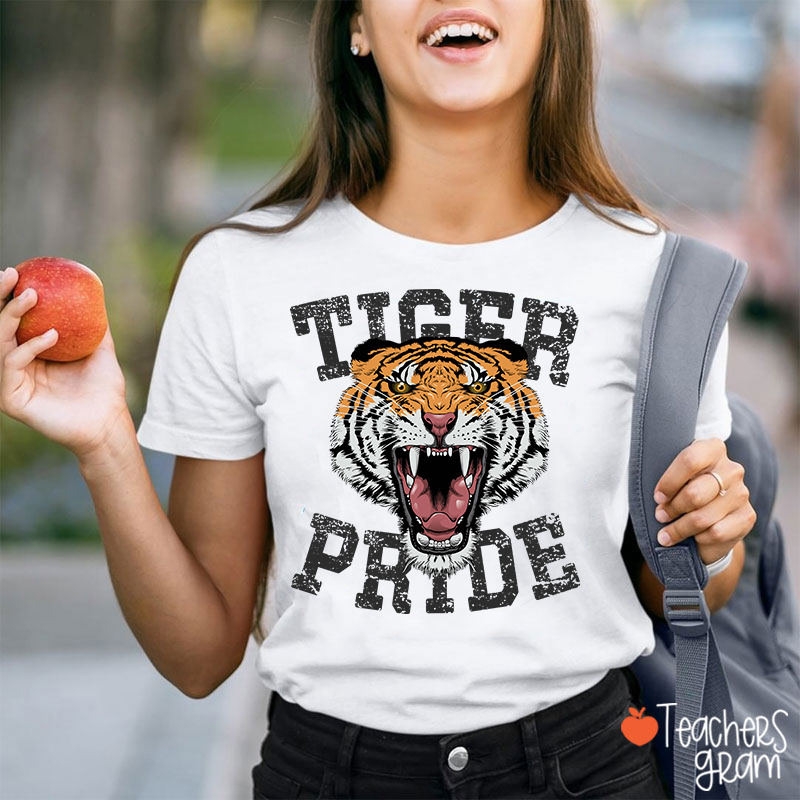 Personalized Mascot Pride Teacher T-Shirt