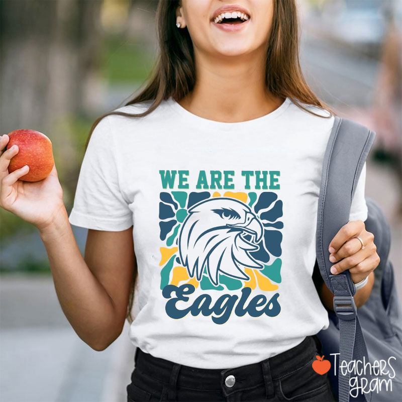 Personalized Mascot Floral We Are Mascot Teacher T-Shirt