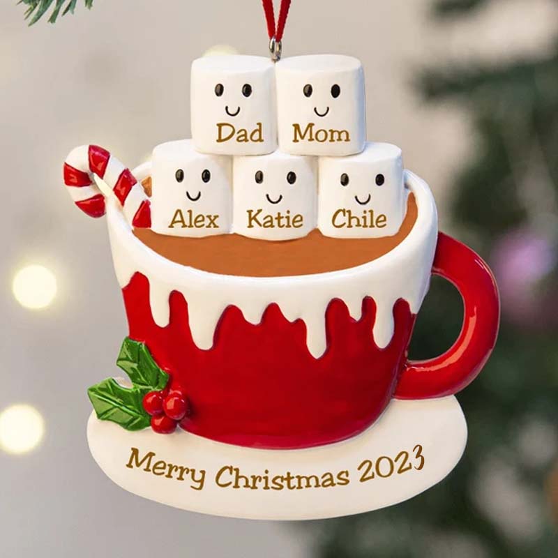 Personalized Christmas Family Ornament