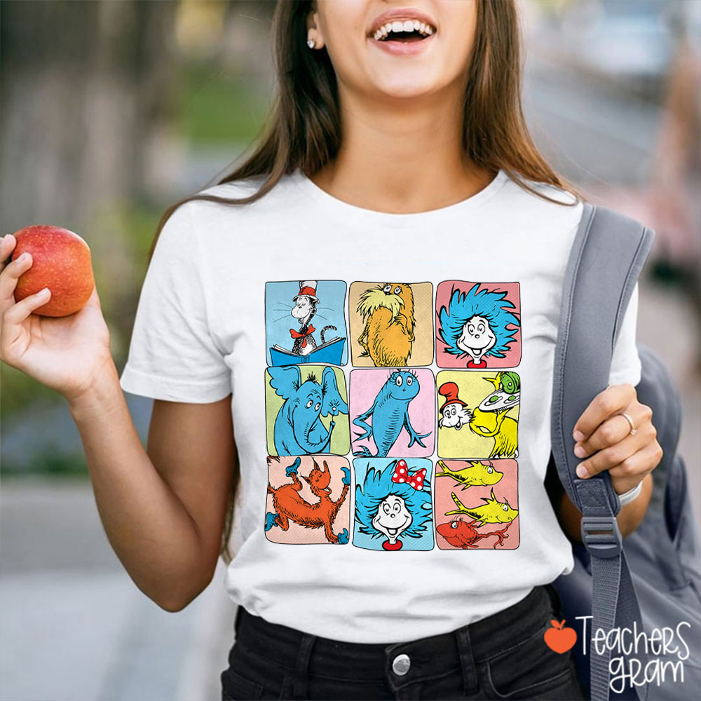 Characters In Children's Books Teacher T-Shirt
