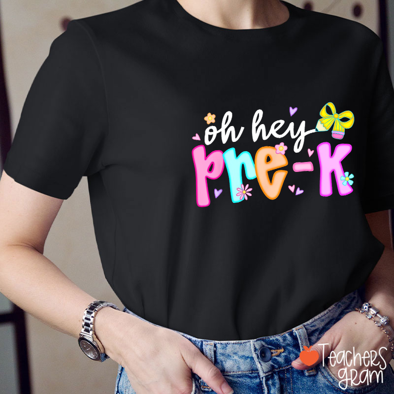 Personalized Oh Hey Children Teacher T-Shirt