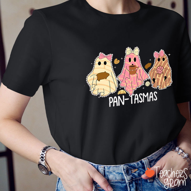 PAN-TASMAS Spanish Spooky Season Teacher T-Shirt