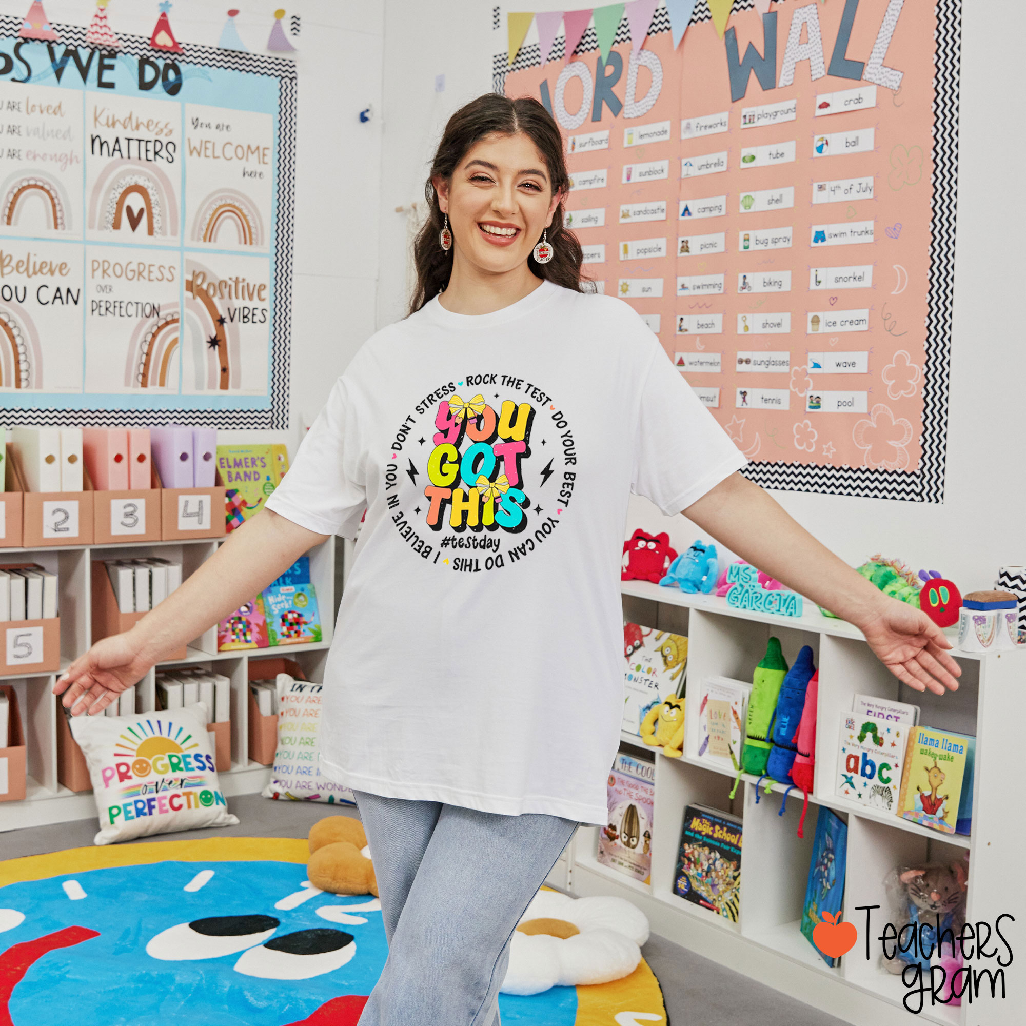 Rock The Test You Got This Teacher T-Shirt