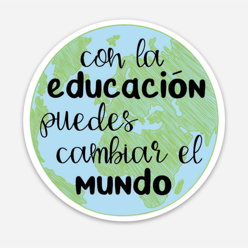 Cambia El Mundo Teacher Stickers