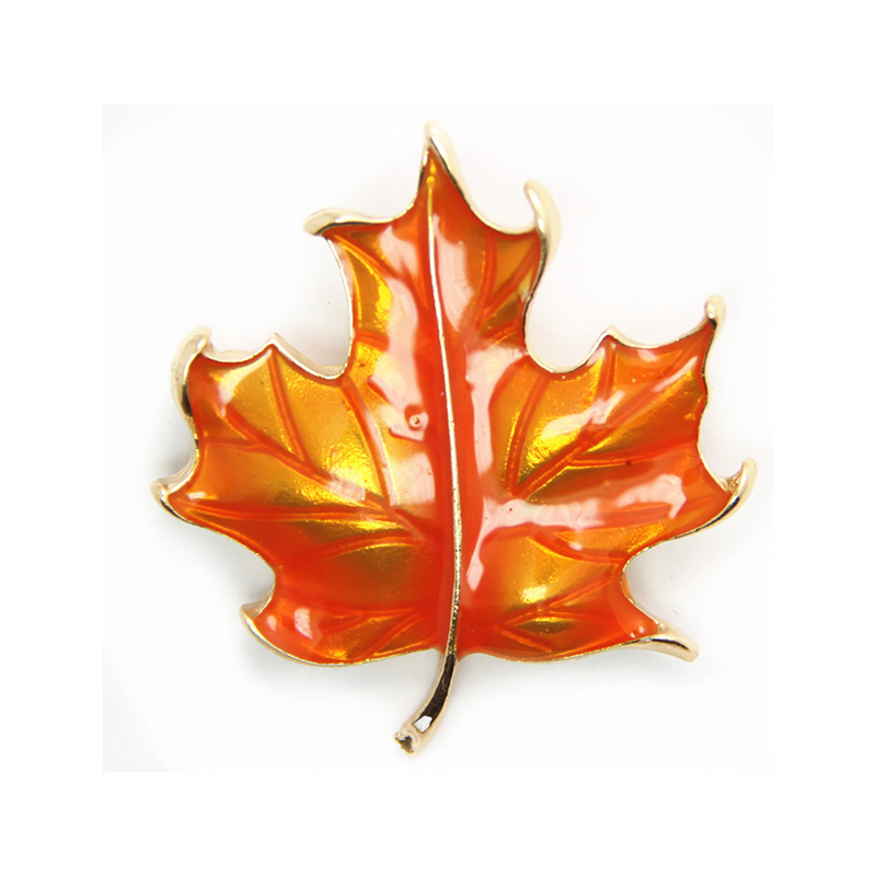 Thanksgiving Gift Maple Leaf Teacher Pin