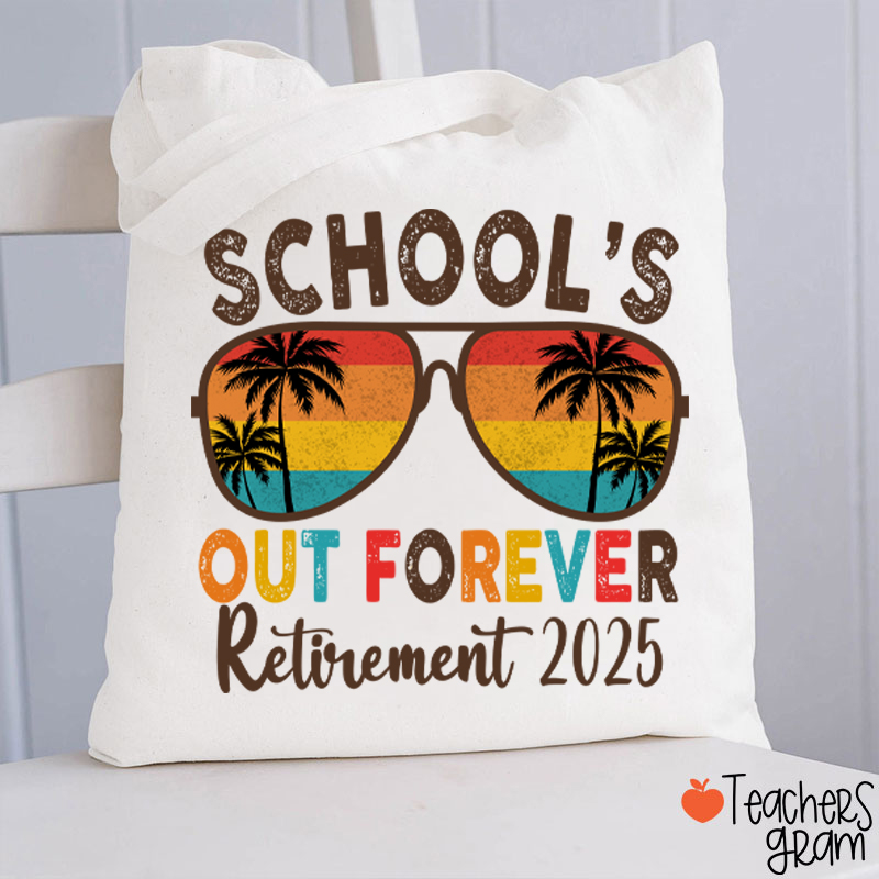 Personalized Bruh I Out Retirement Teacher Tote Bag