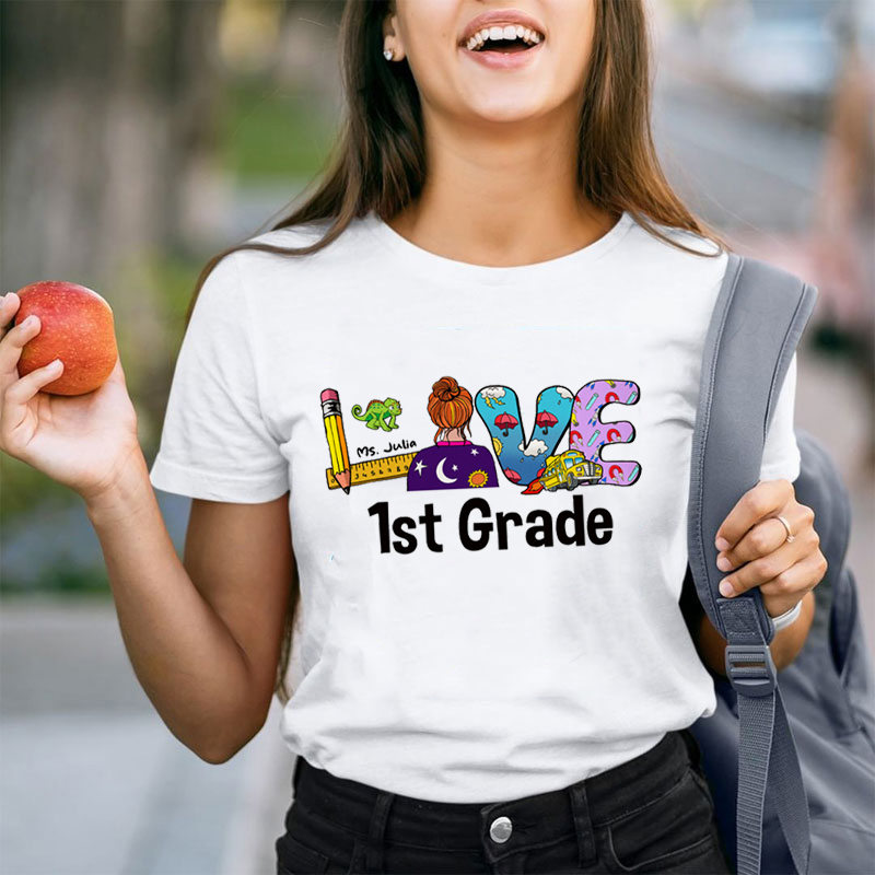 Personalized Love My Magic  Class Teacher T-Shirt