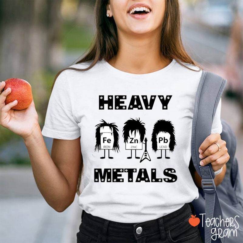 Funny Science Heavy Metals Teacher T-Shirt