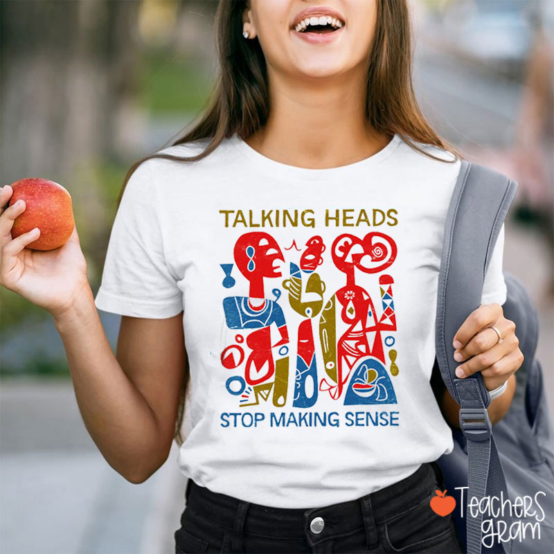 Talking Heads Stop Making Sense Teacher T-Shirt