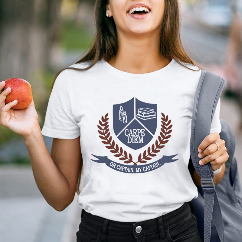 Oh Captain My Captain Teacher T-Shirt
