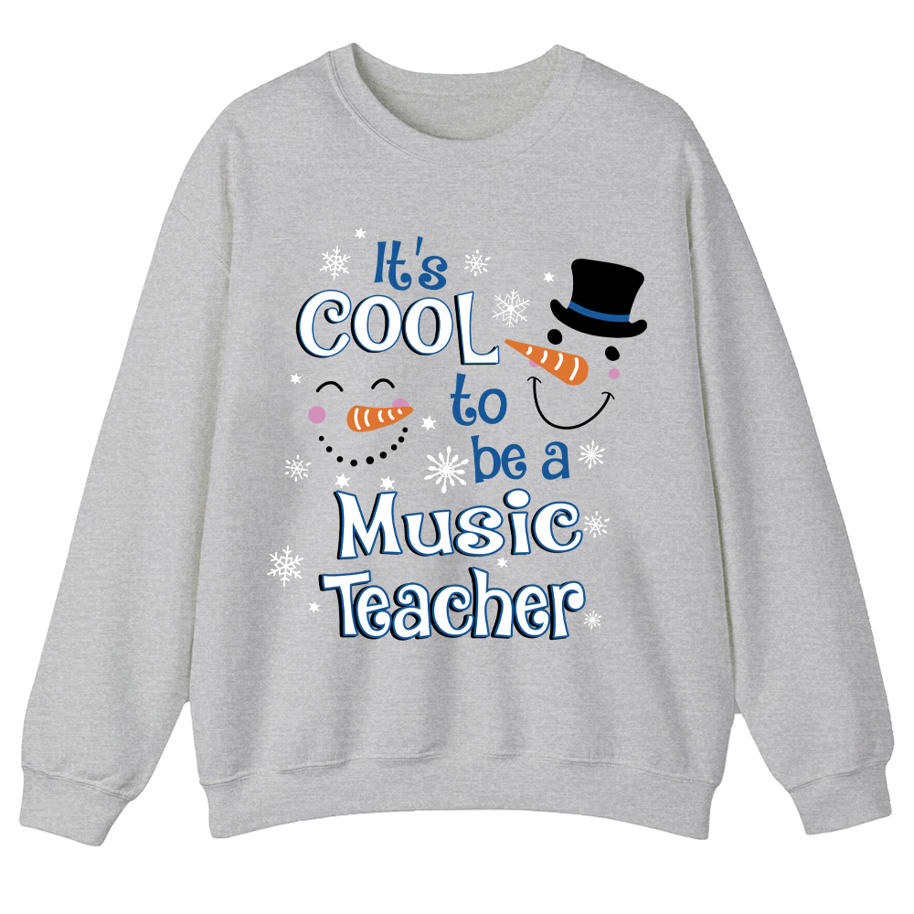 Personalized It's Cool To Be A Teacher Teacher Sweatshirt