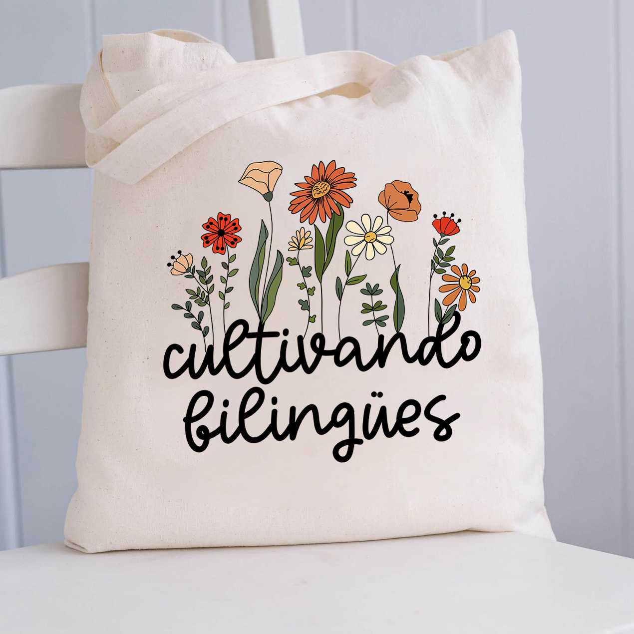 Cultivando Bilingues Spanish Teacher Tote Bag Tote Bag