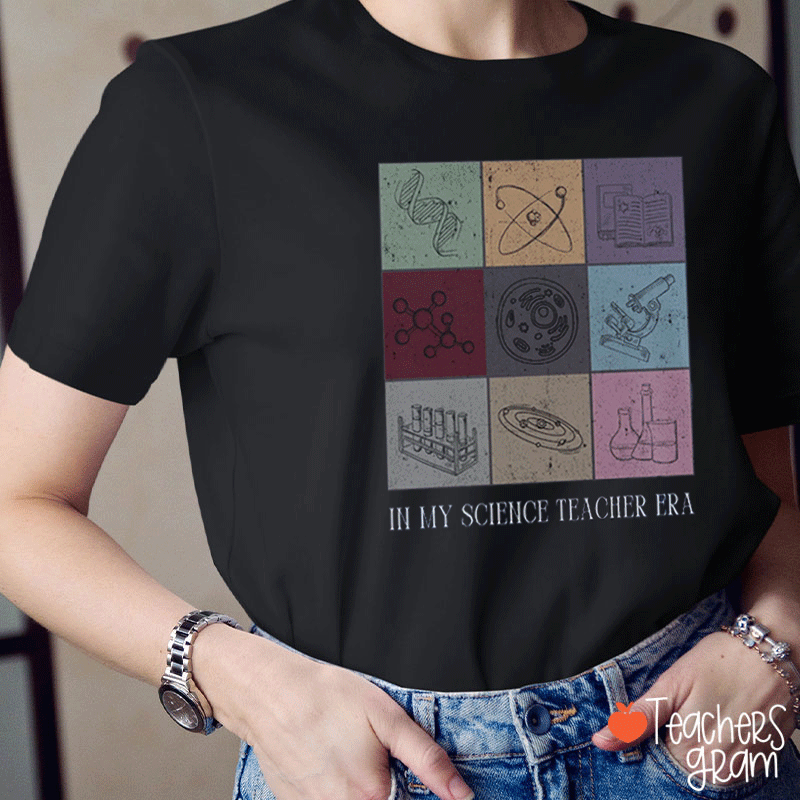 Funny Science In My Science Teacher Era Teacher T-Shirt
