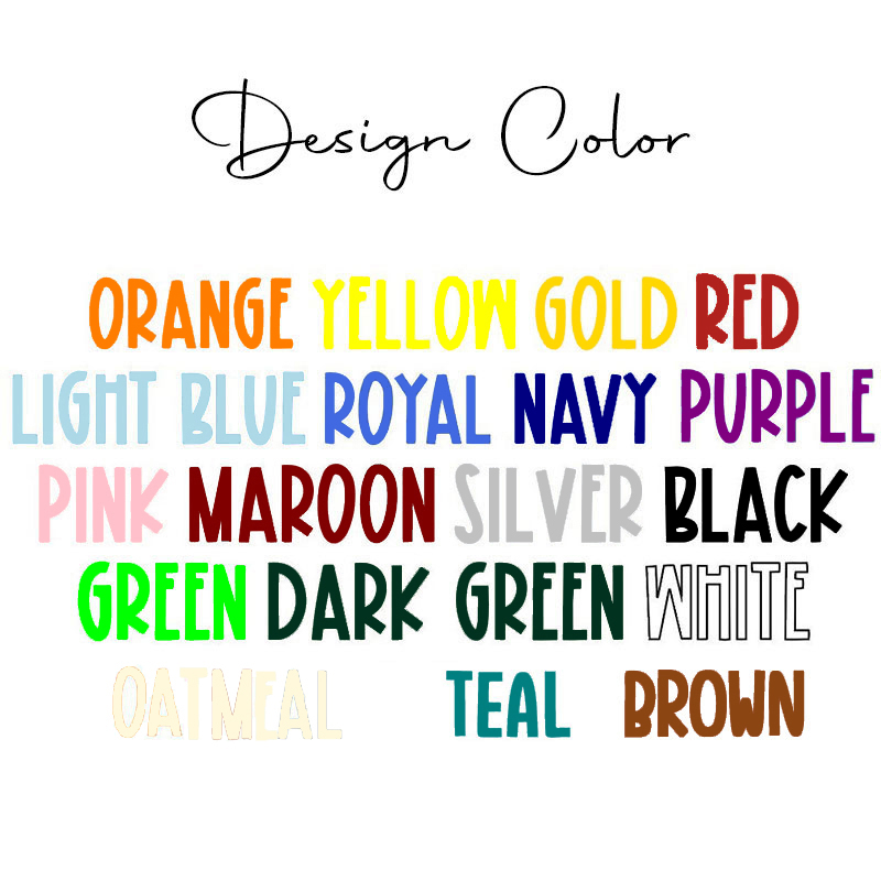 Personalized Mascot Simple Design School Spirit Teacher T-Shirt