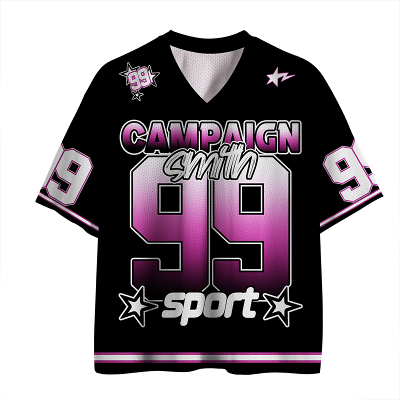 Personalized Name And Number Champion Star Teacher Mesh Jersey