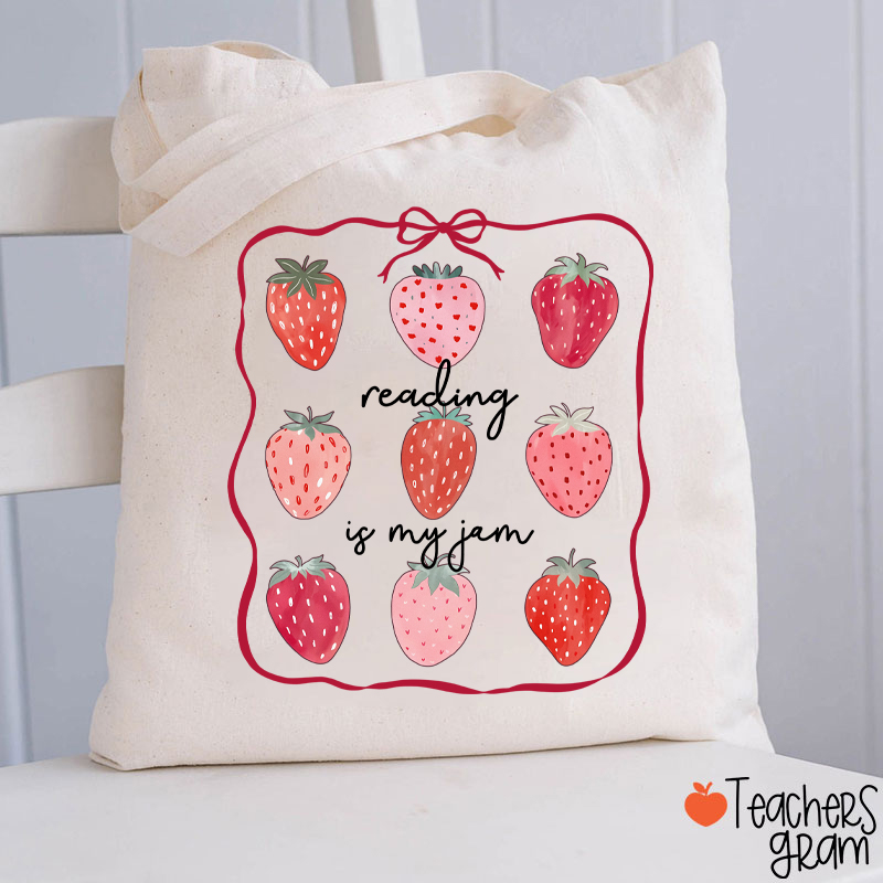 Personalized Grade You Are My Jam Teacher Tote Bag