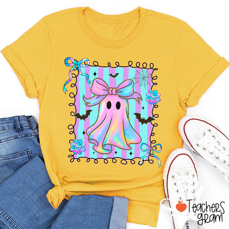 Neon Ghost Teacher T-Shirt