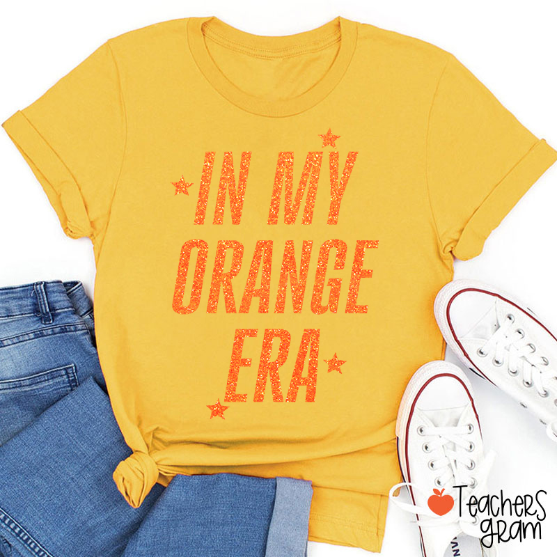 In My Orange Era Teacher T-Shirt