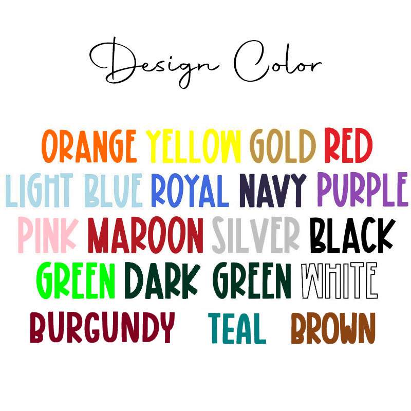 Personalized Starry Eyes Mascot Preppy Teacher T-Shirt