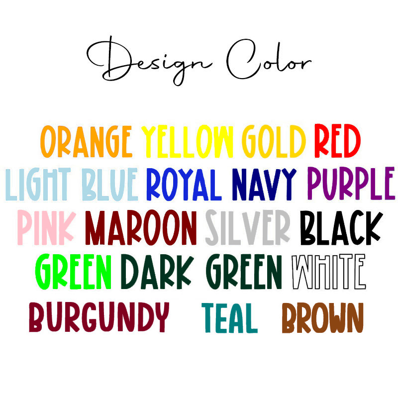 Personalized Mascot Varsity Letter Teacher Two Sided T-Shirt